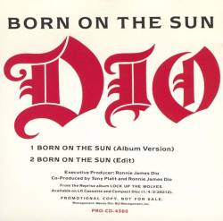 Dio (USA) : Born on the Sun
